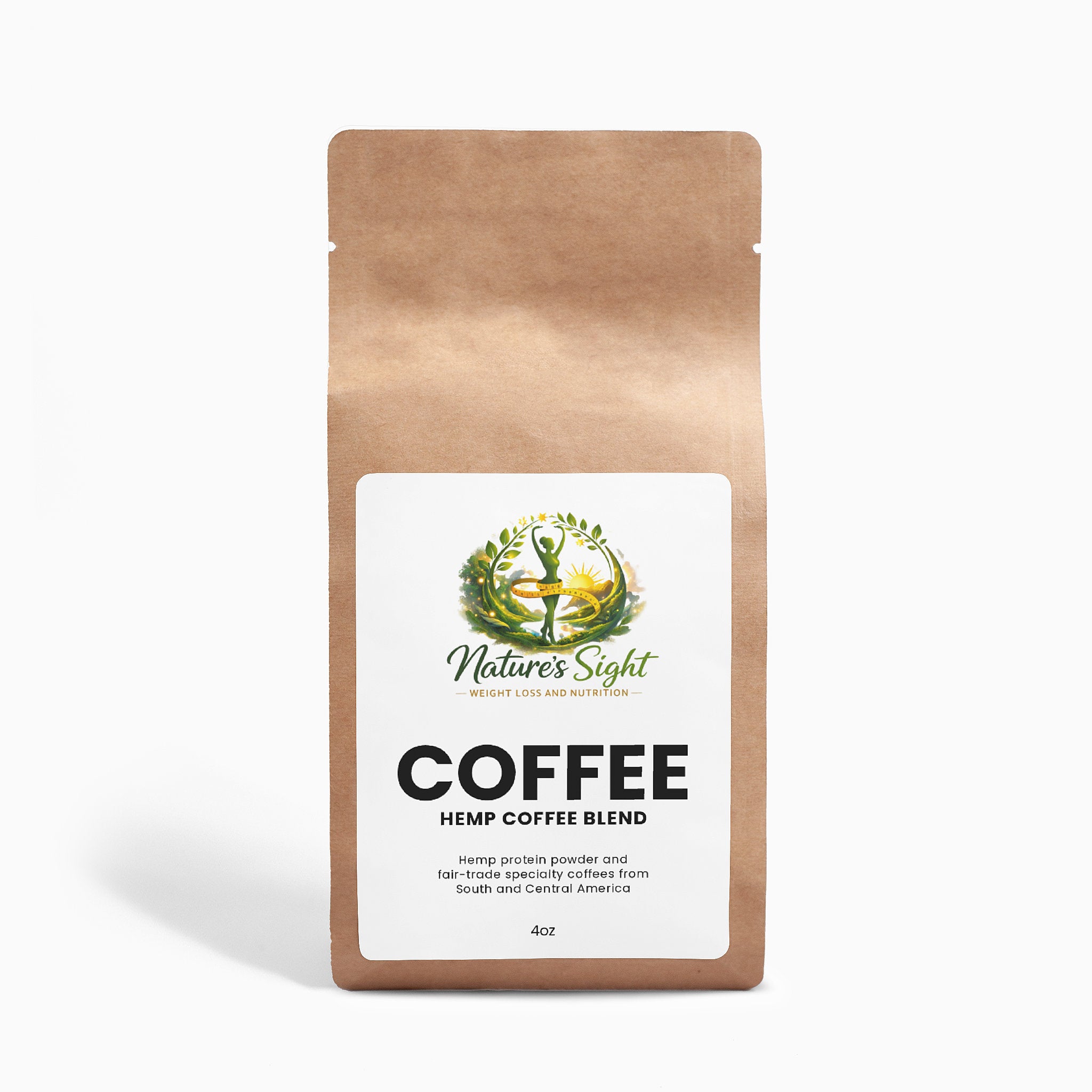 Nature's Sight Hemp Coffee Blend - Medium Roast 4oz