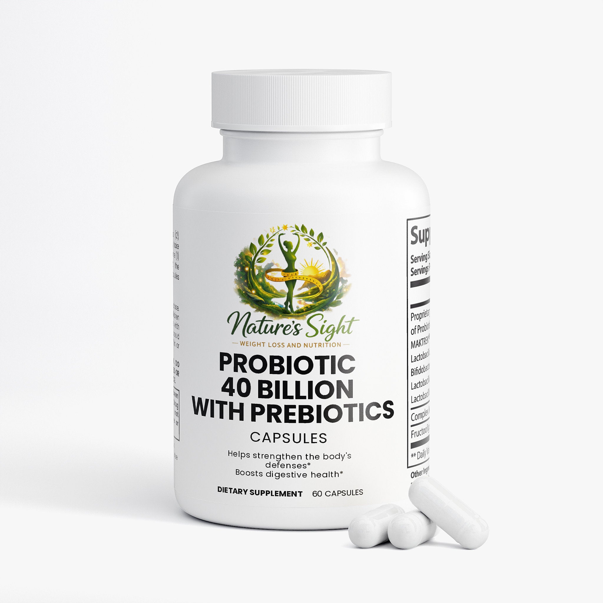 Probiotic 40 Billion with Prebiotics