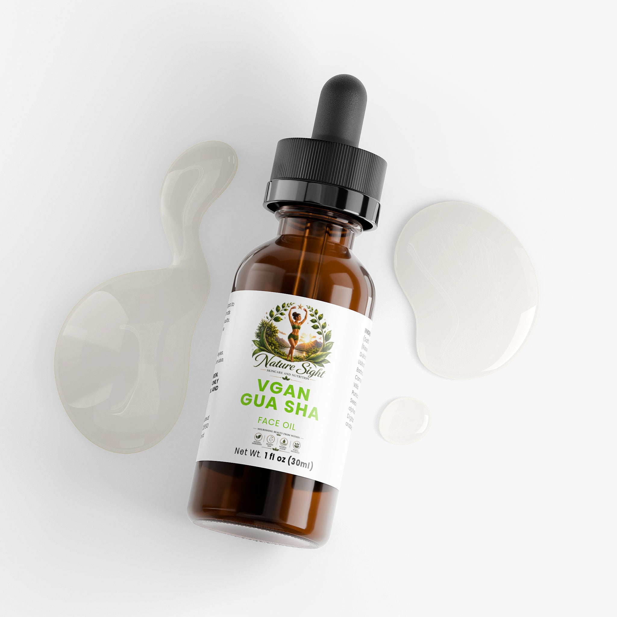 Vegan Gua Sha Face Oil