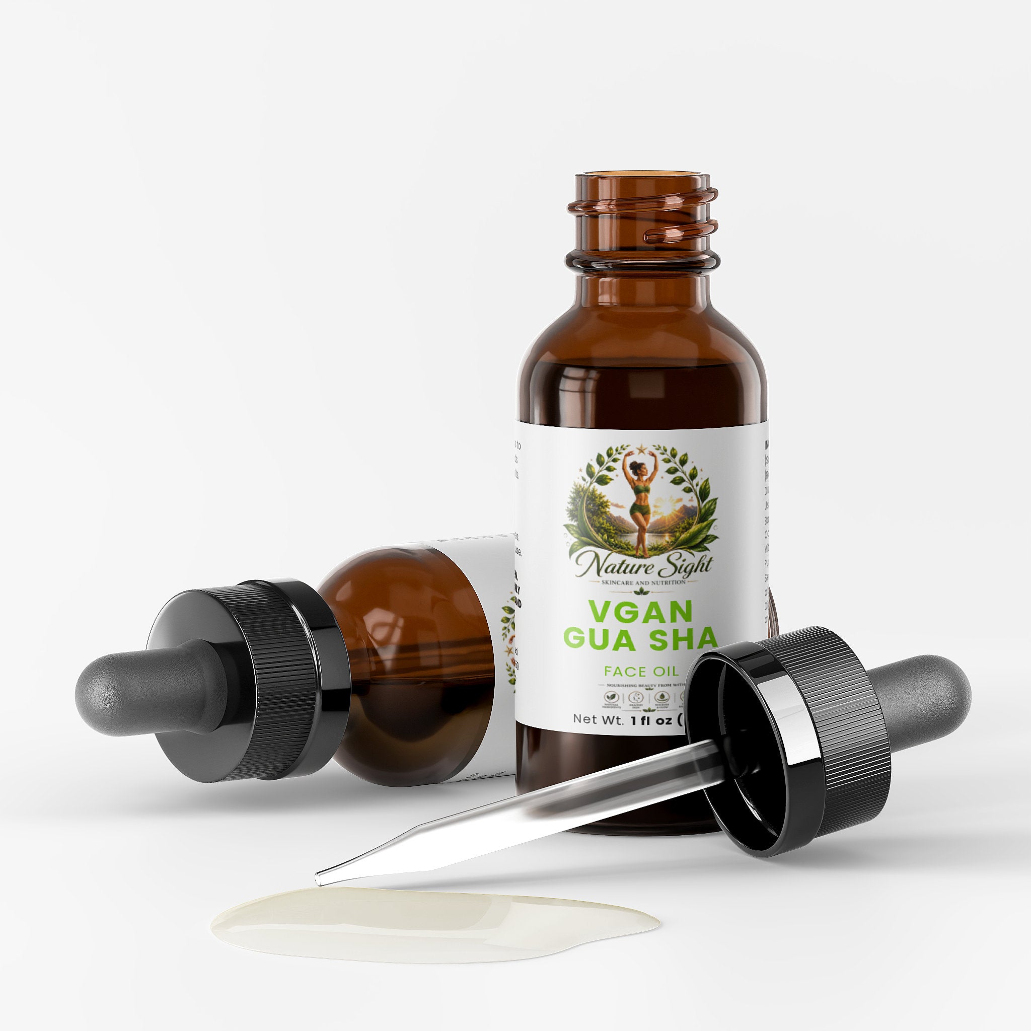 Vegan Gua Sha Face Oil
