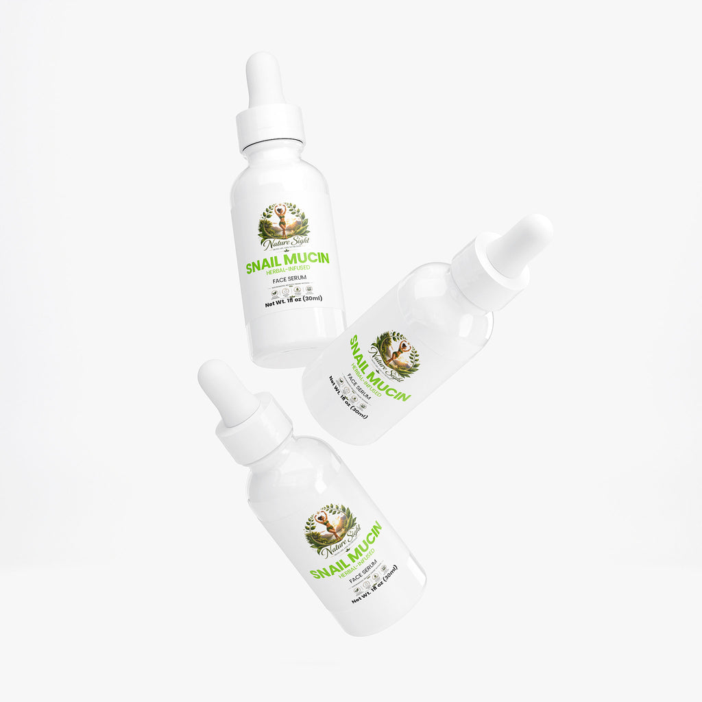 Snail Mucin Face Serum(Herbal-Infused)